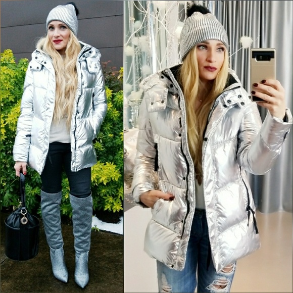 ❤VINCE CAMUTO METALLIC COAT - Picture 2 of 4